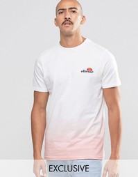 Футболка с принтом деграде Ellesse - Белый