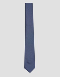 Узкий синий галстук ASOS - Синий