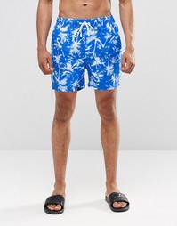 Шорты средней длины Ringspun Star Co-Ord - Синий