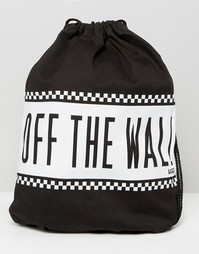 Монохромный рюкзак с затягивающимся шнурком Vans - Мульти