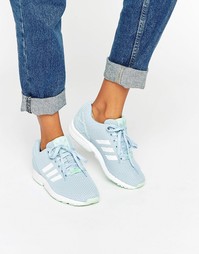 Кроссовки adidas ZX Flux - Небесно-голубой