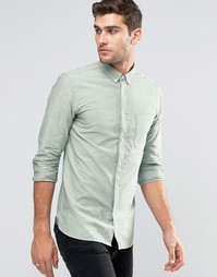 Оксфордская рубашка Jack &amp; Jones Premium - Зеленый