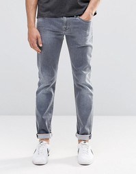 Серые джинсы слим Pepe Hatch D81 - Серый
