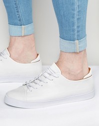 ASOS Trainers in White With Toe Cap - Белый