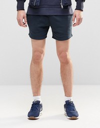Темно-синие короткие трикотажные шорты ASOS - Полное затмение