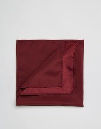 Бордовый платок для нагрудного кармана ASOS - Burgundy