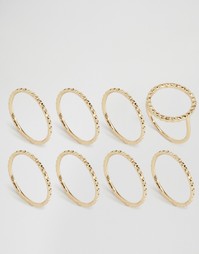 Набор колец Pieces Beol Combi - Золотой