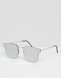 Круглые солнцезащитные очки Spitfire - Серебряный