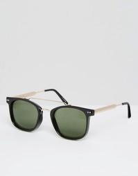 Солнцезащитные очки в квадратной оправе Spitfire - Черный