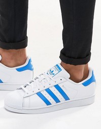 Белые кроссовки adidas Originals Superstar S75929 - Белый