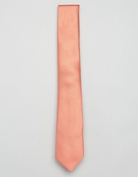 ASOS Wedding Tie In Coral - Коралловый