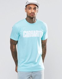 Футболка с надписью Carhartt WIP - Зеленый
