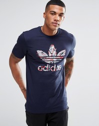 Футболка adidas Originals Freeze AZ1061 - Синий