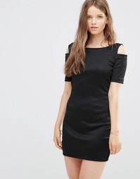 Платье с открытыми плечами JDY - Черный