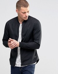 Рубашка на молнии в стиле куртки-пилот Only &amp; Sons - Черный