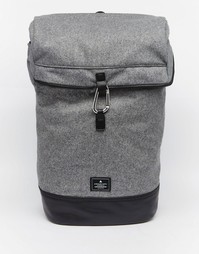 Рюкзак из серого мельтона ASOS - Серый
