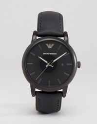 Часы с силиконовым ремешком Emporio Armani AR1973 - Черный
