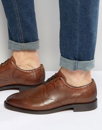 Кожаные туфли Hudson London Twain - Рыжий