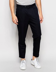 Укороченные брюки Minimum - Темно-синий