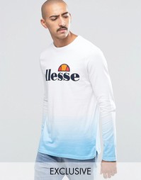 Лонгслив с принтом деграде Ellesse - Синий