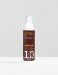 Масло для загара с грецким орехом Korres SPF10 150 мл - Walnut oil