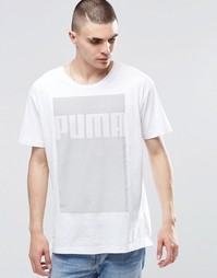 Удлиненная футболка PUMA Evo S6 - Белый