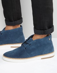 Замшевые ботинки чукка Lyle &amp; Scott Brack - Темно-синий