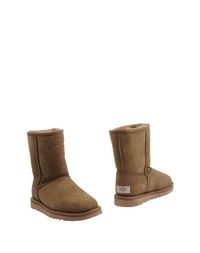 Бежевые Полусапоги и высокие ботинки UGG Australia