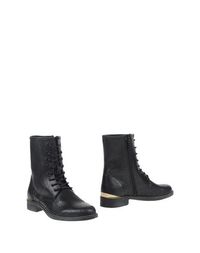 Черные Полусапоги и высокие ботинки Guess