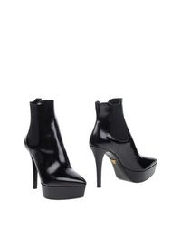 Черные Полусапоги и высокие ботинки Prada