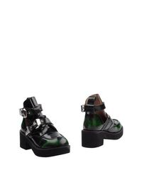 Зеленые Полусапоги и высокие ботинки Jeffrey Campbell