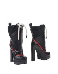 Черные Полусапоги и высокие ботинки Dsquared2