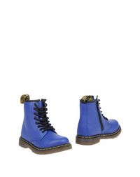 Синие Полусапоги и высокие ботинки DR. Martens