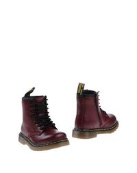 Красные Полусапоги и высокие ботинки DR. Martens