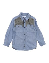 Джинсовая рубашка Little Marc Jacobs