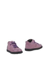 Фиолетовые Полусапоги и высокие ботинки Tods Junior
