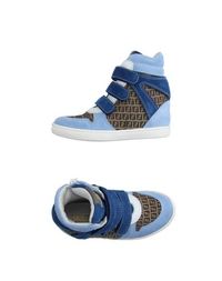 Высокие кеды и кроссовки Fendi
