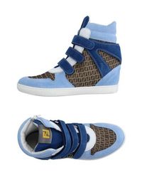 Высокие кеды и кроссовки Fendi