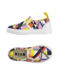Низкие кеды и кроссовки Msgm