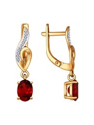 Ювелирные серьги SOKOLOV