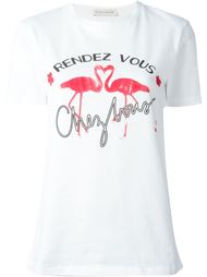 футболка с принтом фламинго Être Cécile