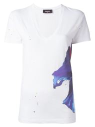 футболка 'Long Cool Twisted'  Dsquared2