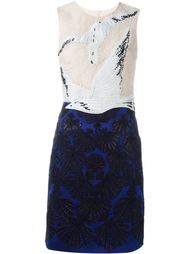 кружевное платье с вышивкой Emilio Pucci
