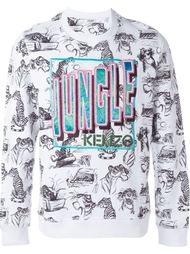 толстовка с вышивкой Kenzo