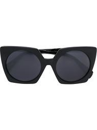 солнцезащитные очки с квадратной оправой Yohji Yamamoto