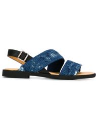 джинсовые сандалии  Mm6 Maison Margiela