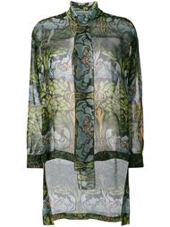 прозрачная блузка  Alberta Ferretti