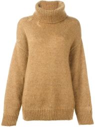 distress knit jumper Saint Laurent