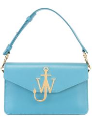 logo plaque clutch J.W. Anderson