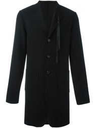 пальто с контрастной лямкой Ann Demeulemeester Grise